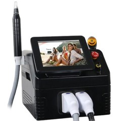 2 IN 1 Diode Laser Soprano Hair Removal Picosecond Laser Tattoo Removal Machine