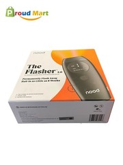 Flasher 2.0 by Nood, IPL Laser Hair Removal Device for Men and Women, Black