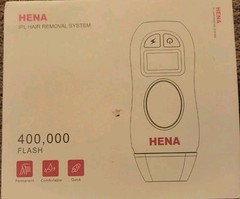 Hena IPL Permanent Hair Removal System with Charger 400,000 Pulses