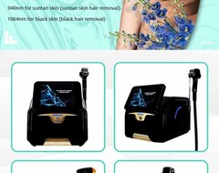 Pro Painless 808nm Diode Laser Permanent Hair Removal Salon Beauty Machine NEW