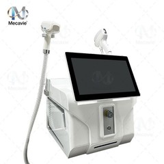 2-In-1 Dual Probe 755/808/940/1064nm Ice FAC Tone Balancing Salon Beauty Machine