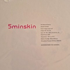New & Sealed 5minskin Sculpt 2.0 Painless IPL At-Home Hair Removal Device KCA423