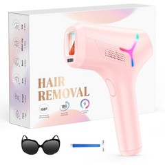 LYSMOSKI Laser Hair Removal for Women and Men, At-Home IPL Pink