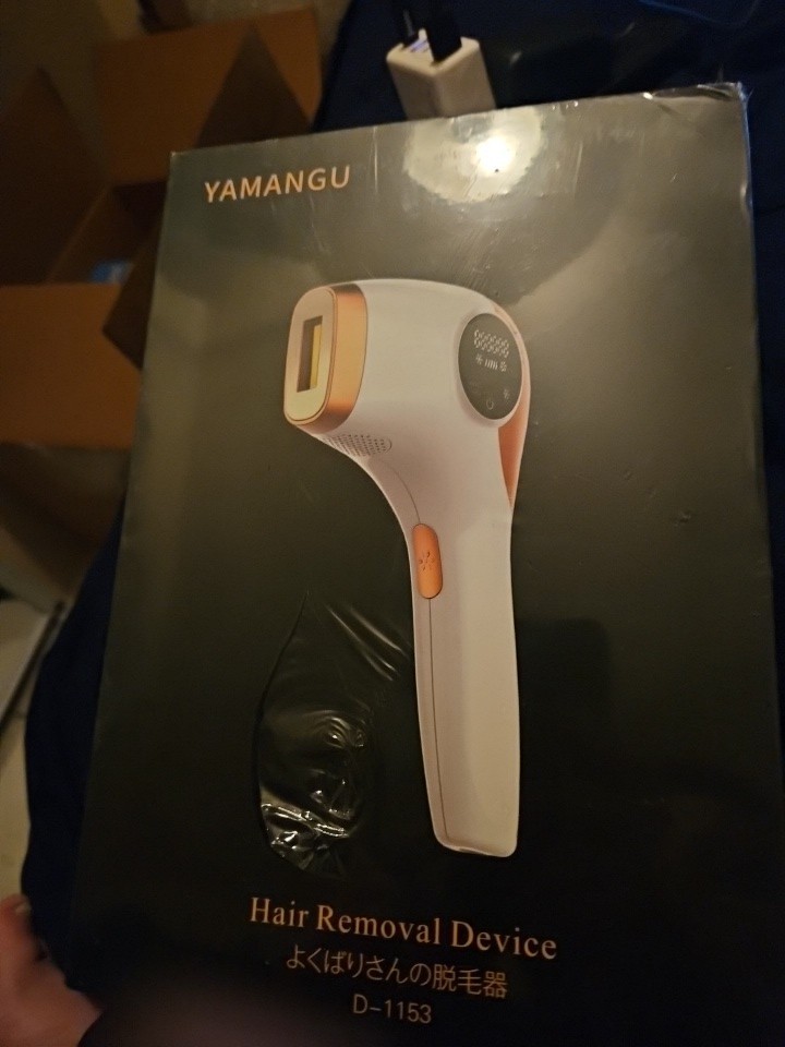 YAMANGU Hair Removal Device Model D-1153 MPN D-1153 White Gold