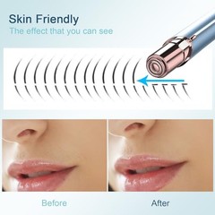 INNOBEAUT FACIAL HAIR REMOVAL FOR WOMEN, ELECTRIC PAINLESS (DEVICE ONLY) – BLUE