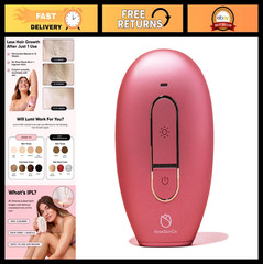 At-Home IPL Laser Hair Removal Device for Face, Bikini, Legs & Arms – Safe & Gen