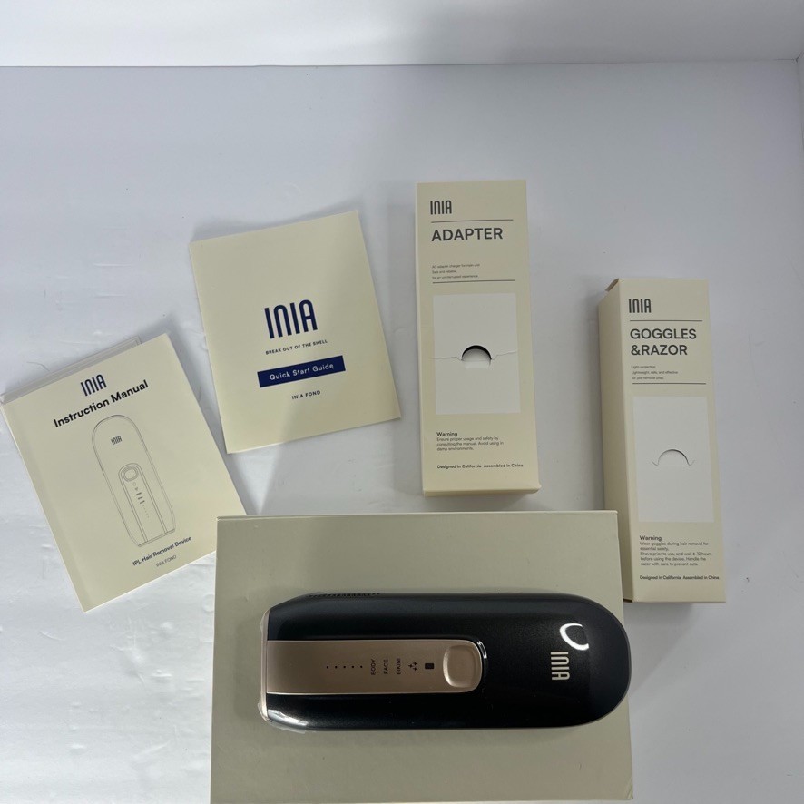 INIA Fond Hair Removal Device for Women and Men Laser Hair Remover – Never used
