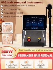 2026 Best Permanent Depilation Diode Laser Hair Removal Machine 755 808 1064nm