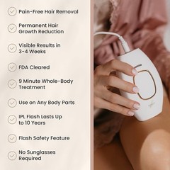 Kenzzi IPL Hair Removal Handset for Women & Men