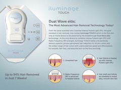 Iluminage Touch Permanent Hair Removal IPL & Radio Frequency – Open Box FG70701