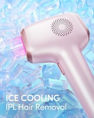 INNZA IPL Hair Removal with Ice Cooling Care Function for Rose Gold