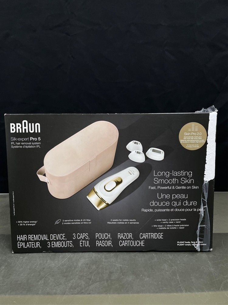 Braun IPL Silk·expert Pro 5 PL5347 Latest Generation IPL for Women and Men, At 2