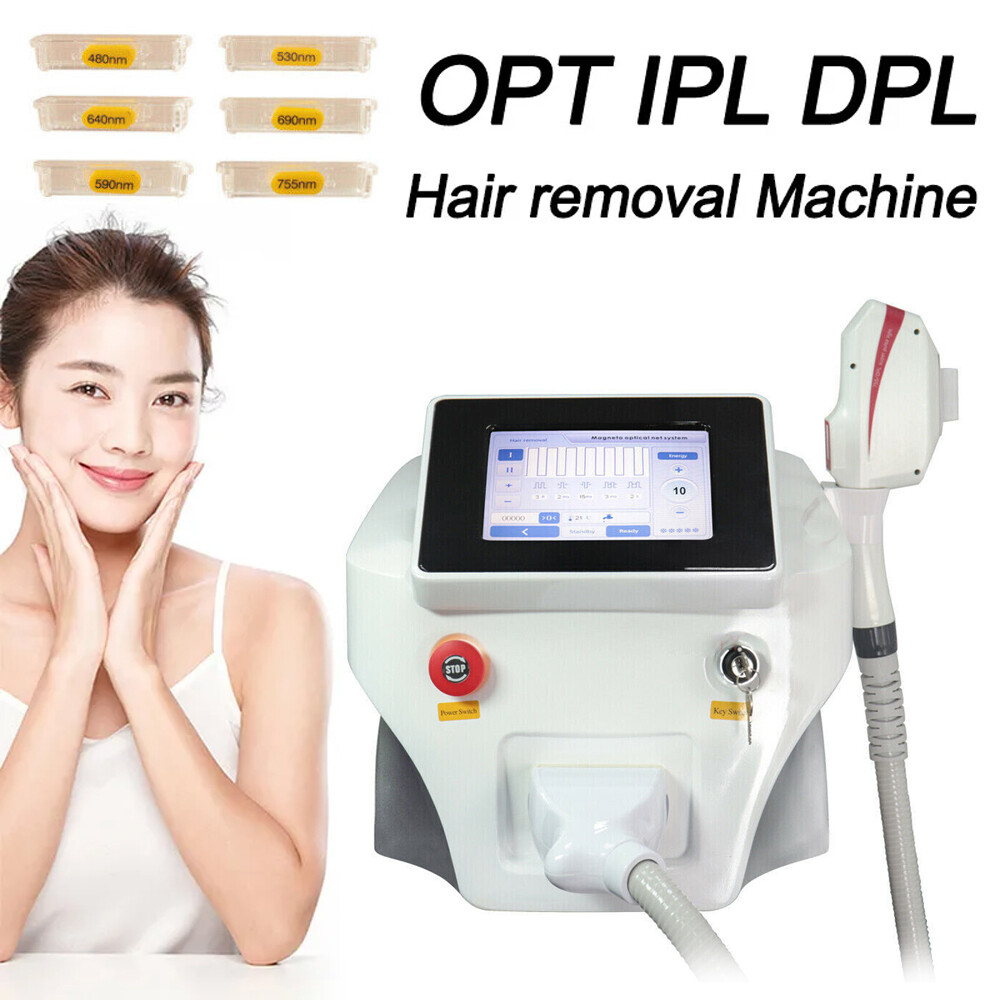 DPL Laser IPL Permanent Hair Removal Machine Face Body Skin Painless Epilator