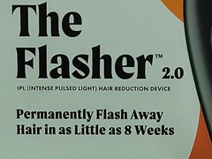 Nood The Flasher 2.0 IPL Laser Hair Removal Handset-BLACK