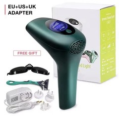 Laser IPL Hair Removal Device 900000 Flashes LCD Display 8 Settings White