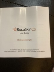 RoseSkinCo~IPL Hair Removal Handset~Pink Laser Device~Painless New Open Box