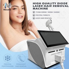 Mecavie 755/808/940/1064nm Ice FAC Skin Smoothing Salon Beauty Machine