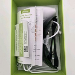 XSOUL IPL Hair Removal Device Face Bikini Legs Laser Hair Remover Corded Glasses