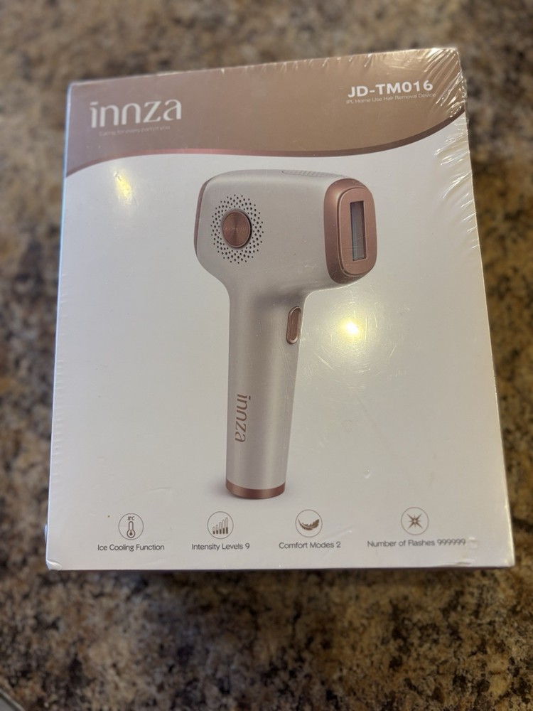 INNZA IPL Hair Removal Device JD-TM016 Ice Cooling 9 Levels New Sealed US Plug