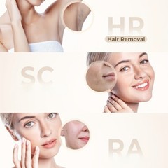 IPL Hair Removal Laser Permanent Body epilator Painless Device 999,999 Flashes