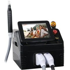 2IN1 808nm Diode Laser Hair Removal Pico NG YAG Laser Tattoo Beauty Machine
