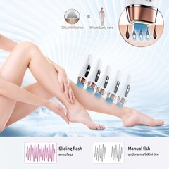 Permanent Hair Removal, CNV IPL Laser Hair Removal for Women/Men, at-Home Use