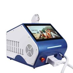 Cooling Head 755 808 1064nm Hair Removal Machine Painless Diode Laser Epilator