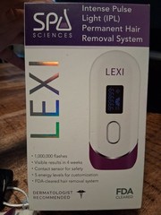 Spa Sciences LEXI: IPL Permanent Hair Removal System Intense Pulse Light