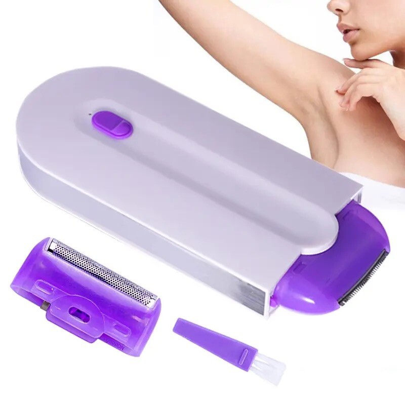 2 In 1 Profesional Painless Hair Removal Kit Laser Touch Epilator ✅