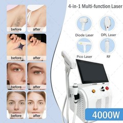 4-in-1 Multifunctional Hair Removal Device Durable Efficient for Men & Women