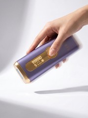 IPL Laser Hair Removal Device Ice-Cooling LCD Display Purple Gold 999999