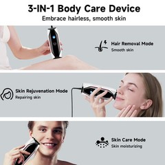 JOVS Laser Hair Removal, 37°F Painless Hair Removal Device with Sapphire Ice-…