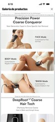 INIA HAUTE Pro IPL Hair Removal Device Black Ice-Cooling Tech Sunglasses