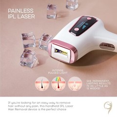 IPL Permanent Hair Removal Device with 9 Levels Upgrade 499999 Flashes