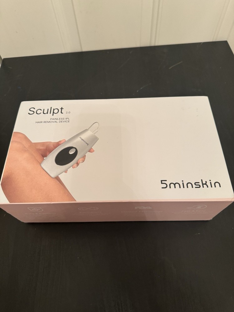 5minskin Sculpt 2.0 Painless IPL Hair Removal Laser Device NEW