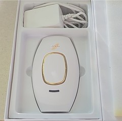 Kenzzi Multi-Lens IPL Hair Removal Device White Gold Legs Arms