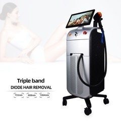 3 Wavelength 755 808 1064 nm Professional Diode Laser Hair Removal Machine