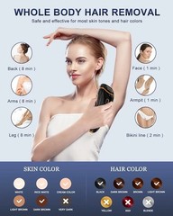Laser Hair Removal for Women and Men Permanent Intense Pulse Light IPL