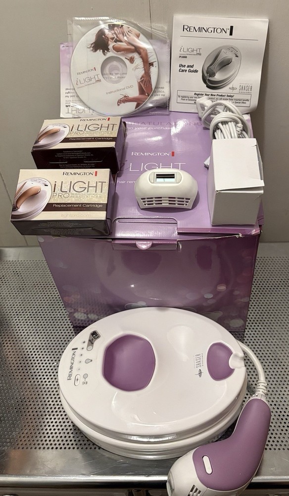 Remington i-LIGHT Pro Professional IPL Hair Removal System at Home IPL6000
