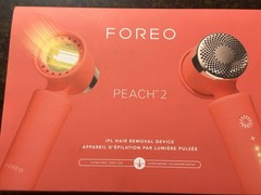 FOREO PEACH 2 IPL Hair Removal Device With freeFOREOPEACH™COOLING PREP GEL