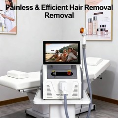 755 808 940 1064nm Diode laser hair removal device for permanent hair removal