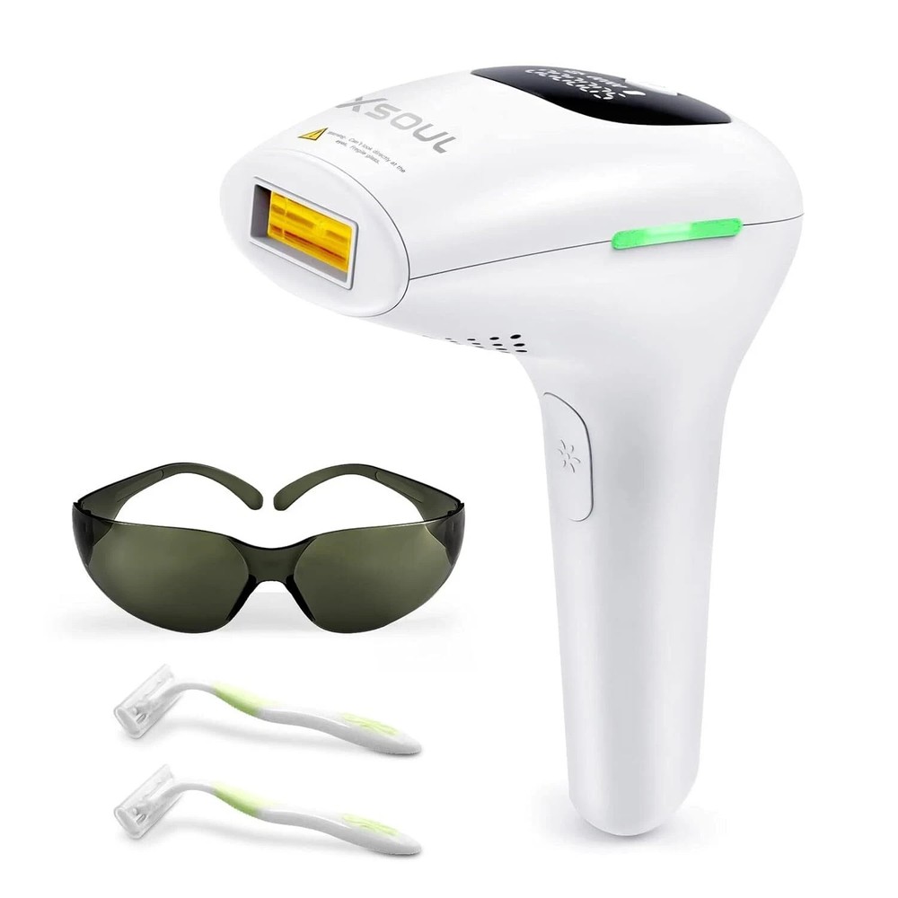 XSOUL IPL Hair Removal for Women and Men Permanent Hair Removal