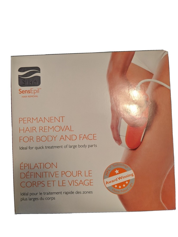 Silk’n SensEpil Pulsed Light Permanent Hair Removal System Handheld Device