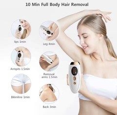 Laser Epilator Pulsed Light Hair Remover Permanent Hair Removal Painless Flash