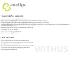 Eosika SIPL-1000S Self Home Care Self IPL Laser Hair Removal 1000K Flashes 220V