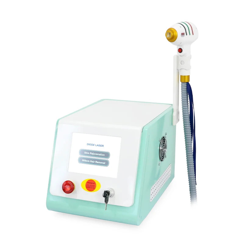 Portable 2000W Ice 808nm Diode Laser Hair Removal Machine For Spa Salon Use
