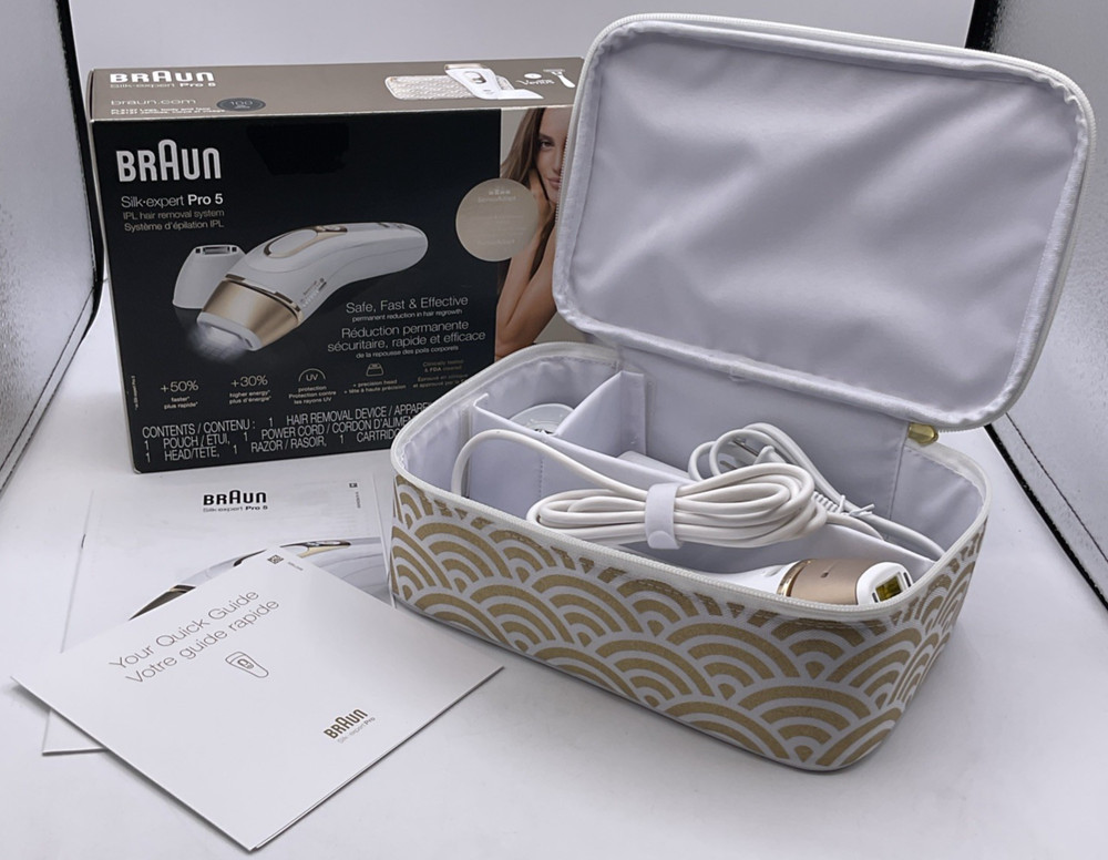 Braun Silk-Expert Pro 5 PL5137 IPL Hair Removal System New Open Box *Read*