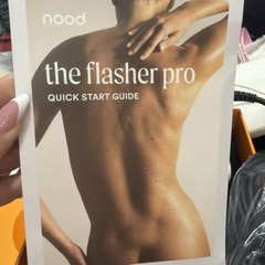 Nood Flasher Pro Laser for Hair Removal and Visibly Younger Skin