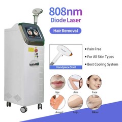 808nm Freezing Point Hair Removal Paliness Diode Laser Skin Shaving Machine