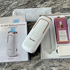 Kocowo ICE Cooling IPL Hair Removal Device, Auto/Manual, Body Face Bikini